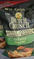 Dutch crunch kettle cooked jalapeno cheddar