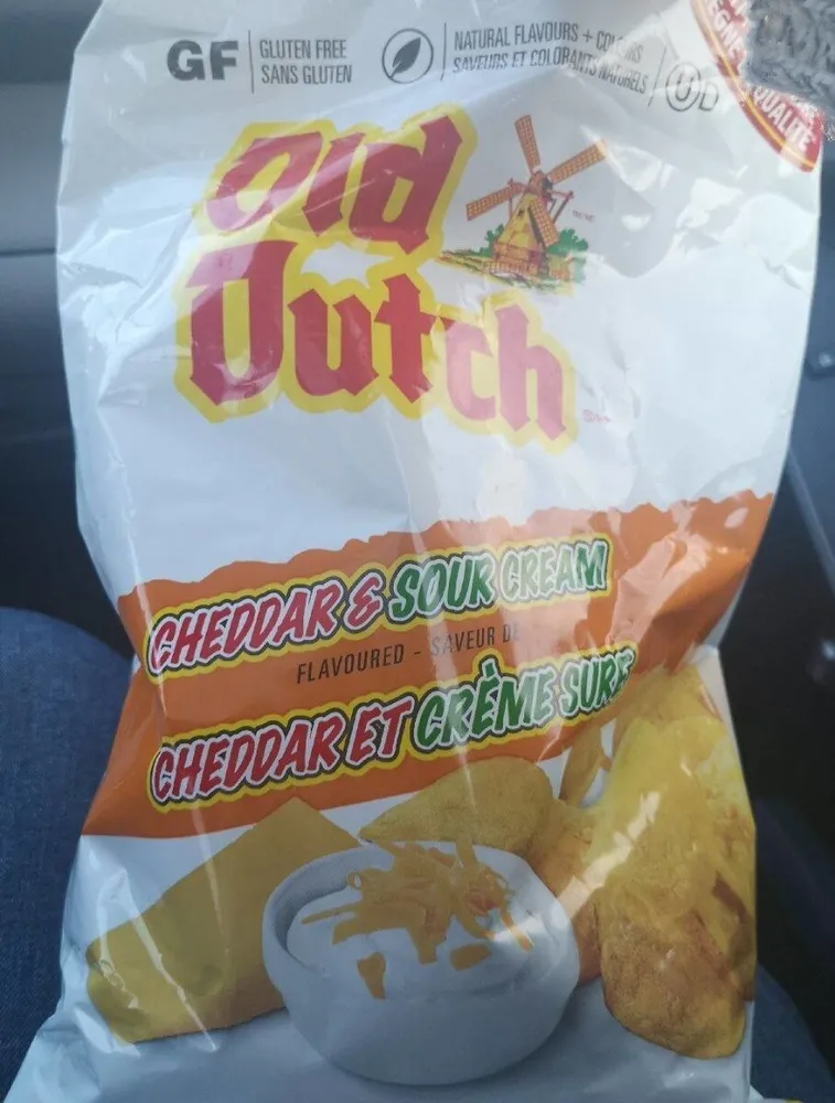 Old Dutch cheddar et Crème sûre