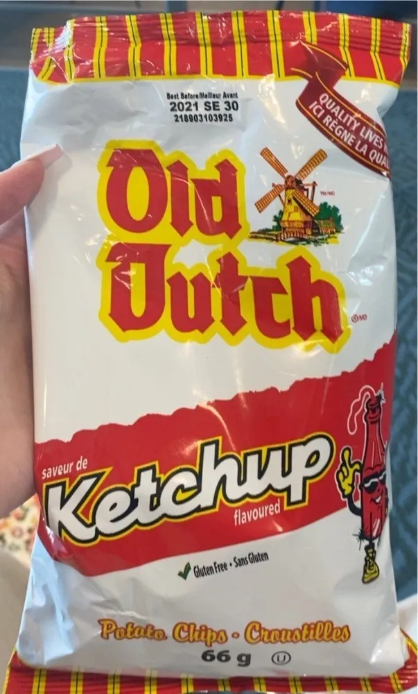 Chips au ketchut