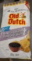 Parmesan and black pepper chips