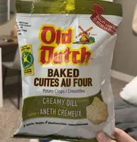 Baked potato crisps