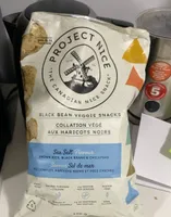 Black bean Veggie Snacks