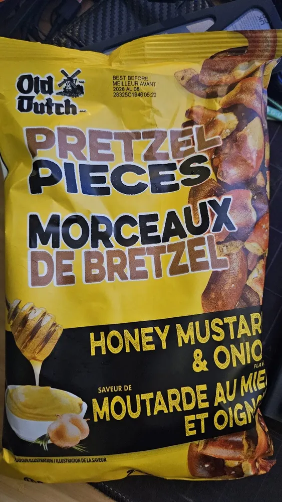 Honey Mustard And Onion Pretzel Pieces