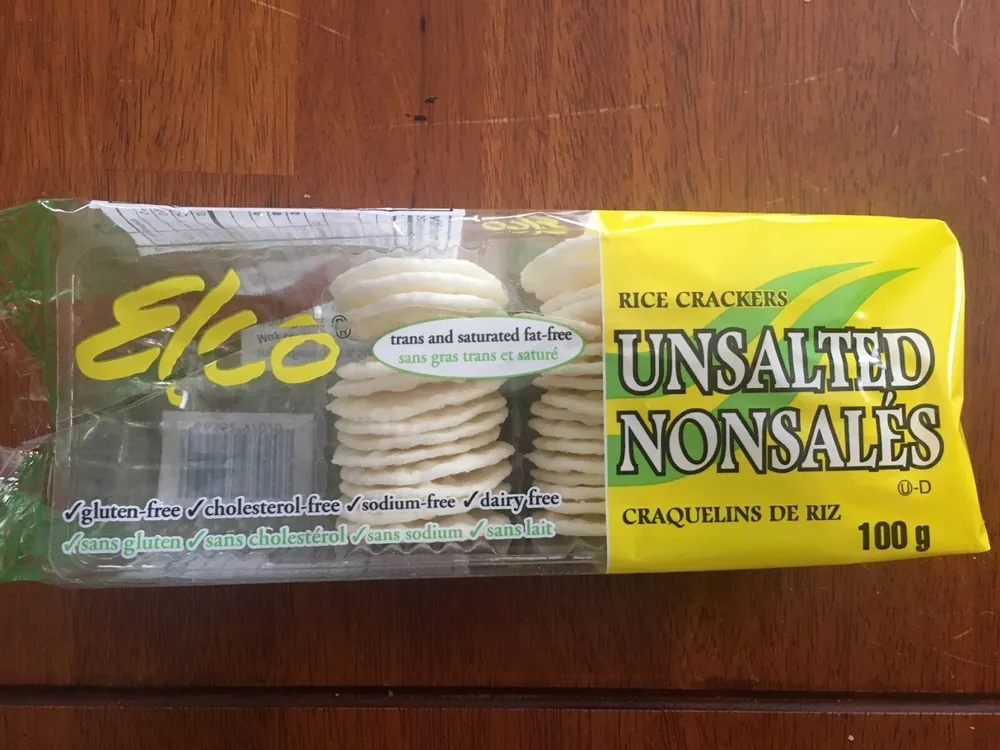 Rice Crackers Unsalted