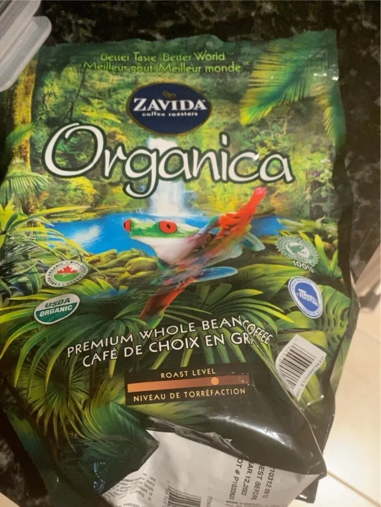 Organic Medium Roast Whole Bean Coffee