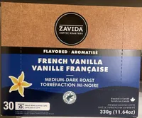 French Vanilla Flavored Single Serve Coffee Cups