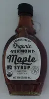 Organic Vermont Maple Syrup Dark Color Robust Taste