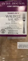 Waldorf Salad with White Chicken Meat