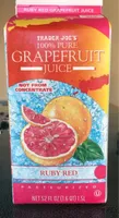 100% pure grapefruit juice