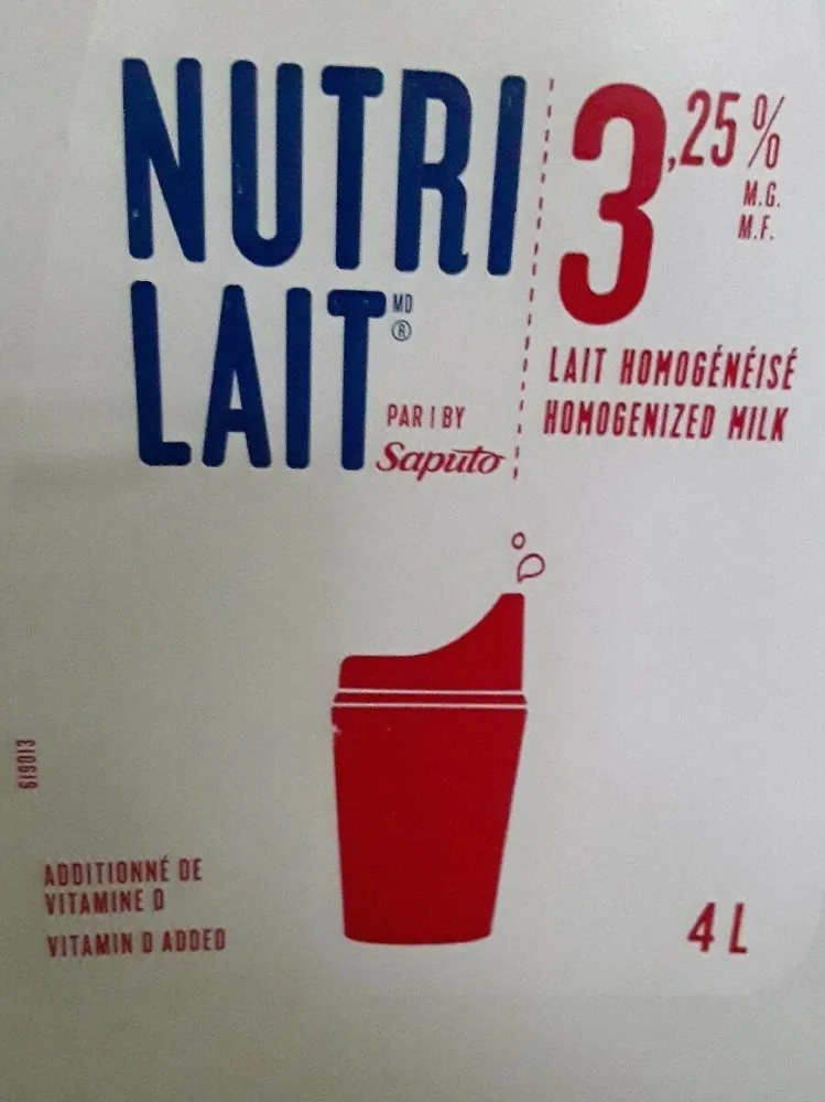Nutri Lait 3,25%