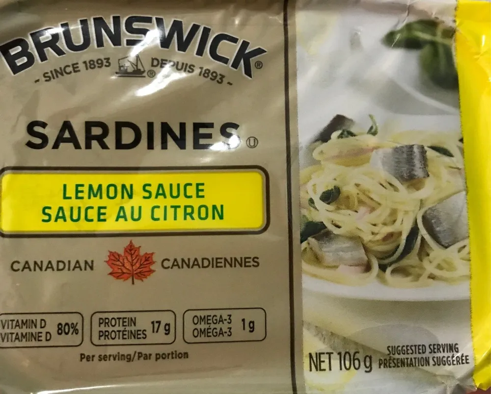 Sardines (citron)