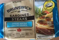 Sardines Steaks Spring Water