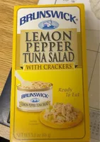 Lemon Pepper Tuna Salad with Crackers