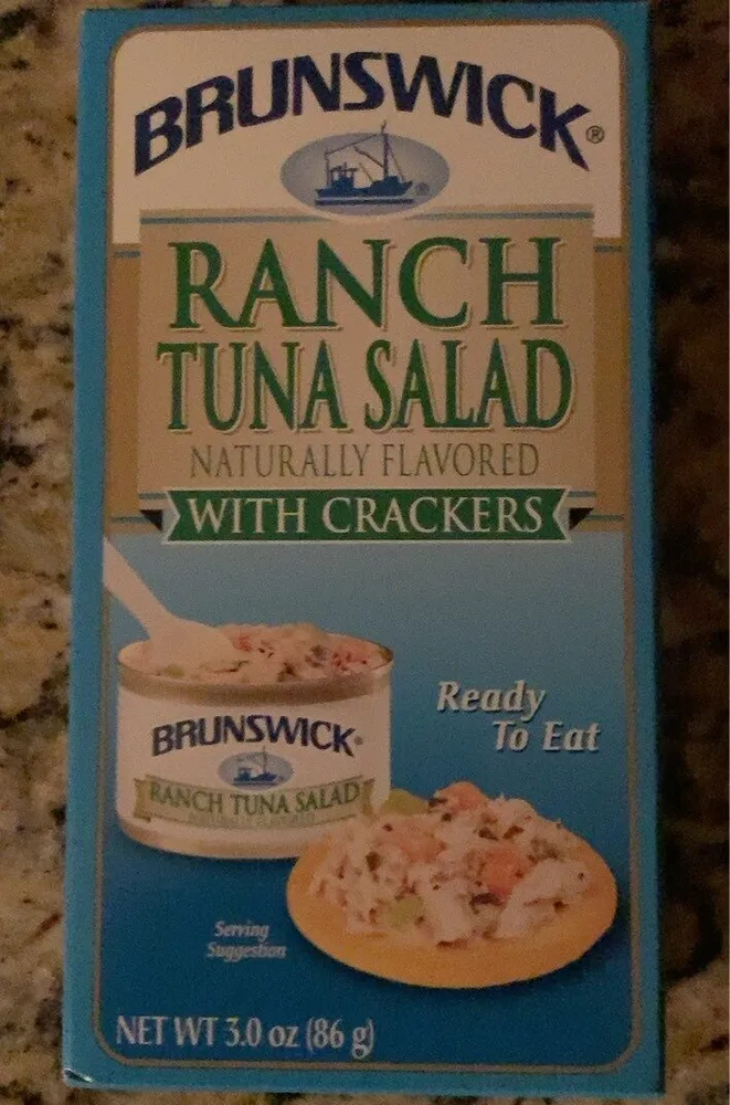 Ranch Tuna Salad with Crackers