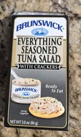 Everything Seasoned Tuna Salad with Crackers