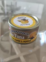 Flaked tuna with lemon and pepper