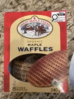 Gauffrettes erable biologiques