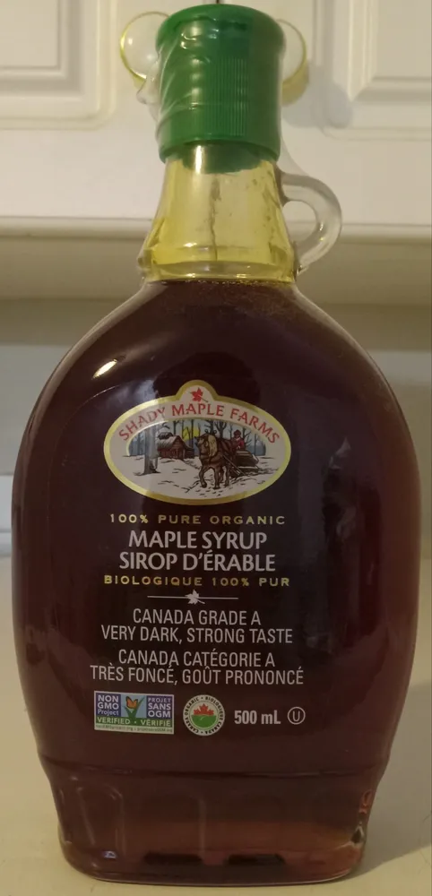 100% Pure Organic Maple Syrup