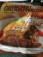 Sauce poivre verts
