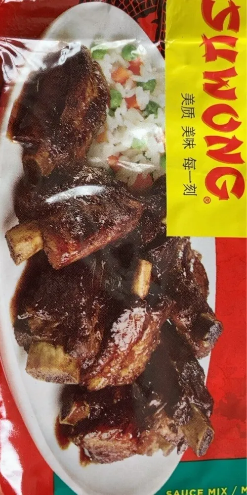 Mélange à sauce / Côtes levées à l’ail