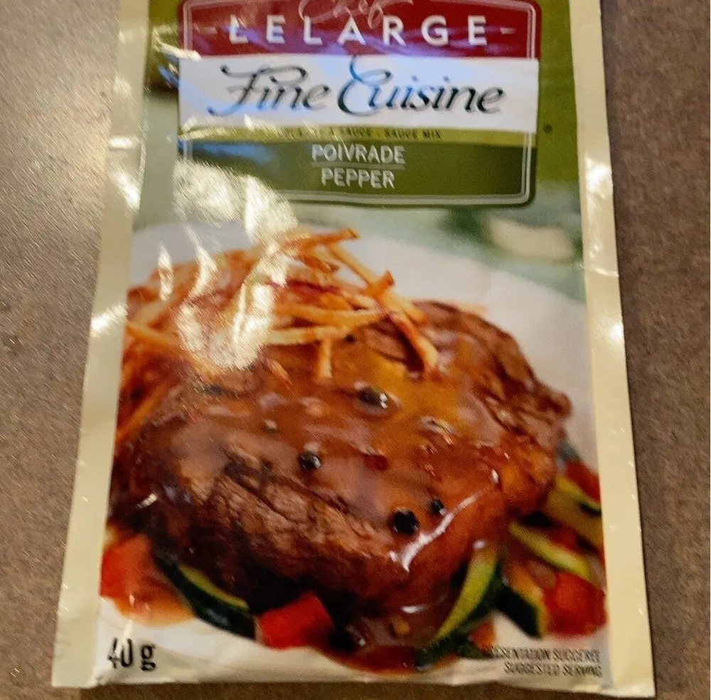 Sauce au poivre