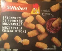 Batonnets de fromage mozzarella