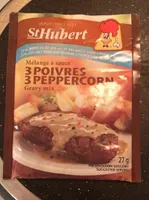 Mélange à sauce 3 poivres 25% moins de sel