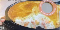 Feuilleté saumon et crevettes