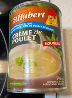 Crème de poulet 25% moins de sel