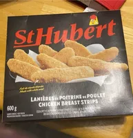 Lanières de poitrine de poulet