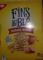 Fins au blé patate douce