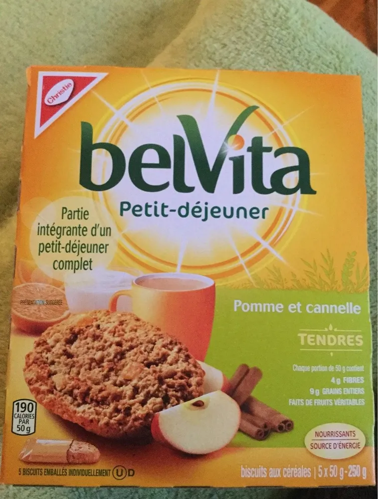Belvita Tendres Pomme Et Cannelle