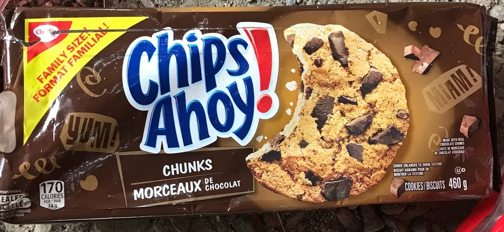 Biscuits morceaux de chocolat