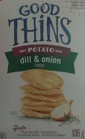 Good things - the potato one, dill & onion flavor