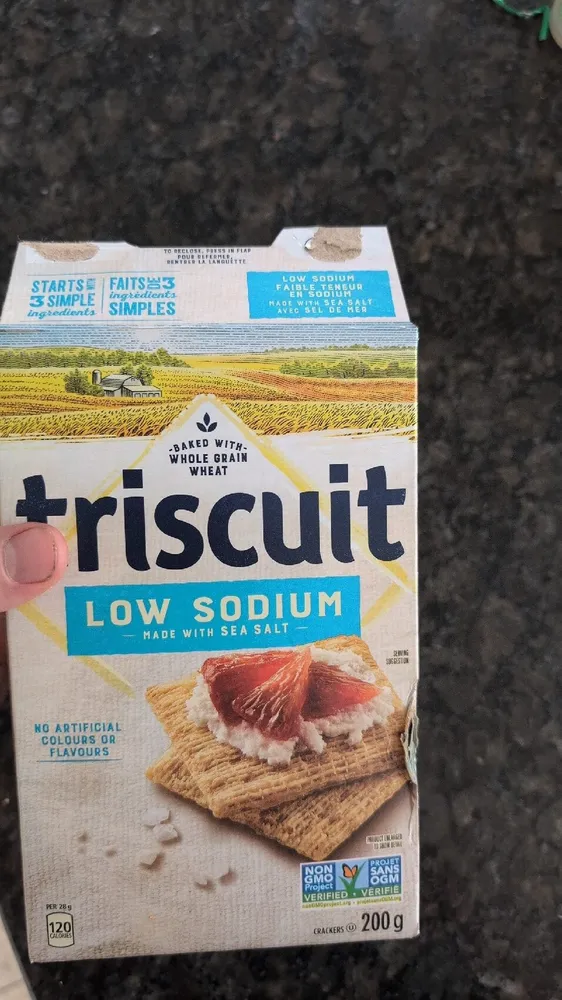 Low Sodium crackers