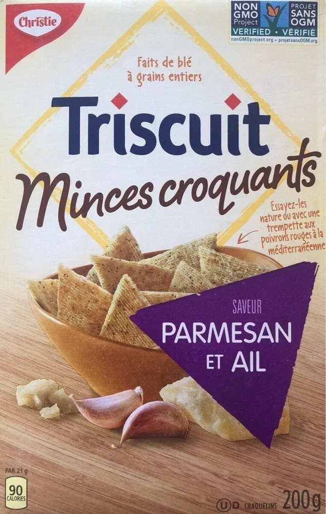 Thin Crisps Parmesan Garlic