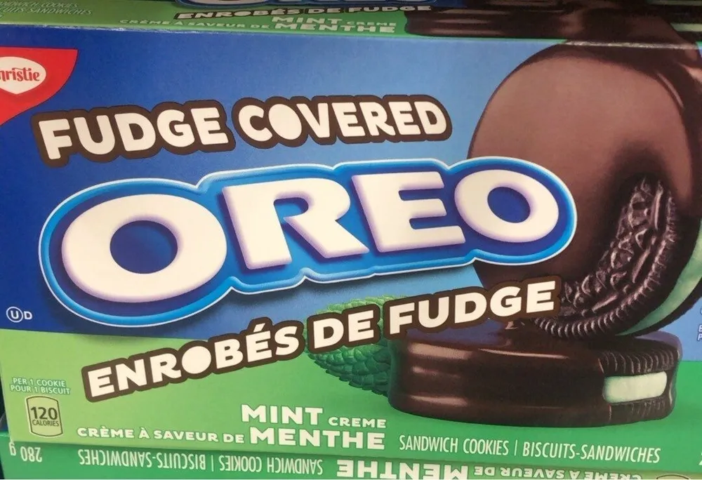 Fudge covered oreo
