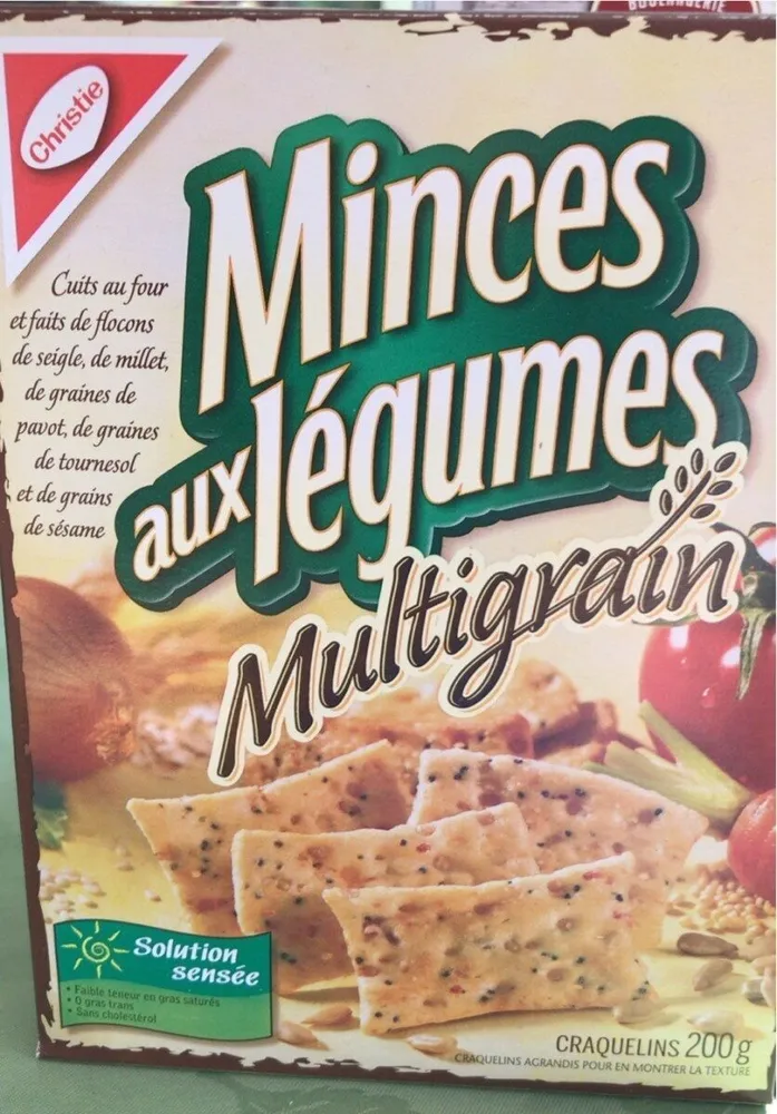 Minces aux légumes multigrains