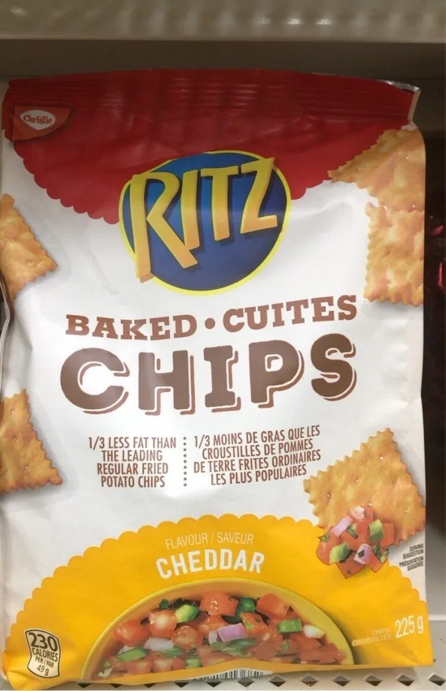 Baked chips ritz