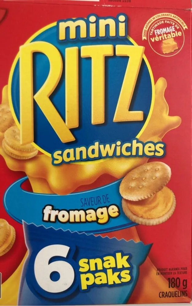 bits mini sandwiches cheese flavoured fromage
