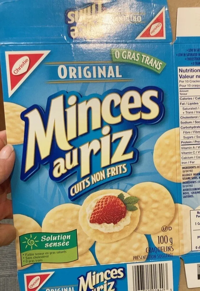 Minces riz