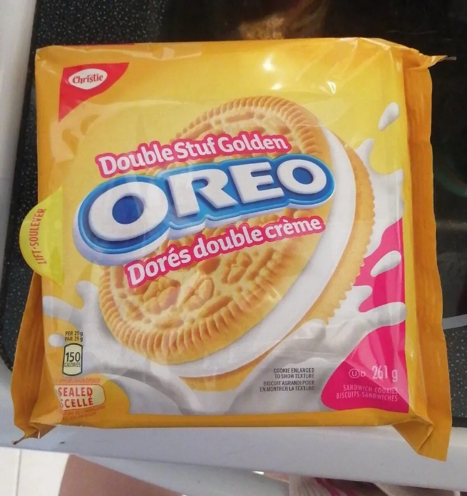Oreo dorés double crème