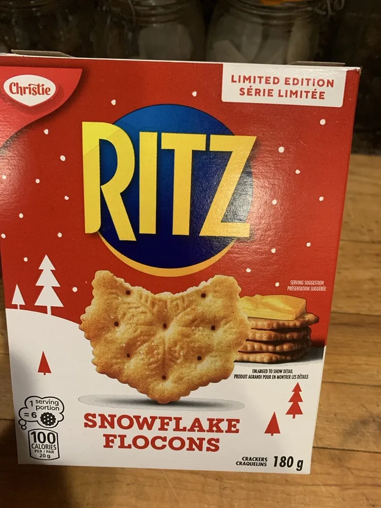Ritz Cracker Snowflake Edition