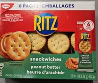 snackwiches peanut butter beurre d'arachide