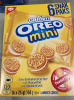 Golden Oreo Mini Snacksize