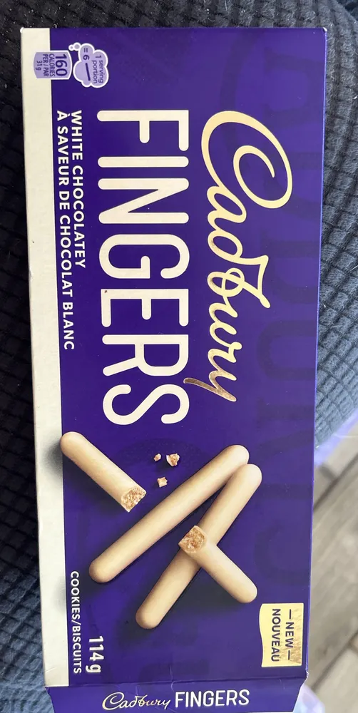 Fingers White Chocolatey