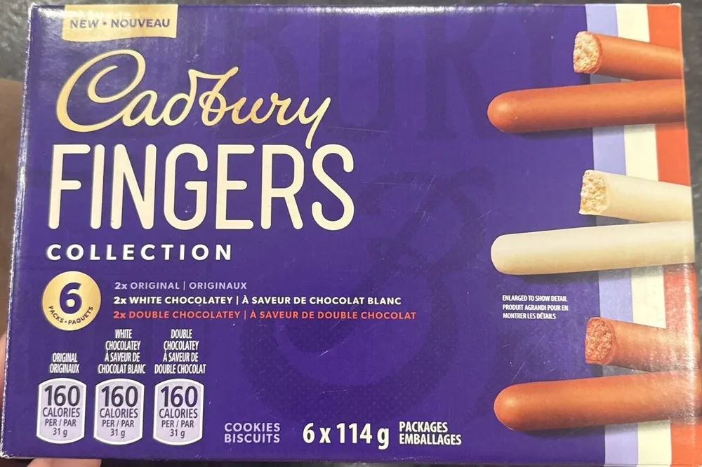 Cadbury fingers collection