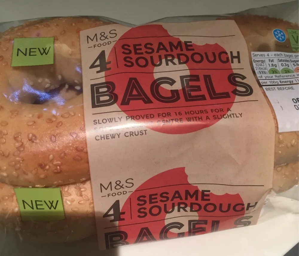 Sesame sourdough Bagels