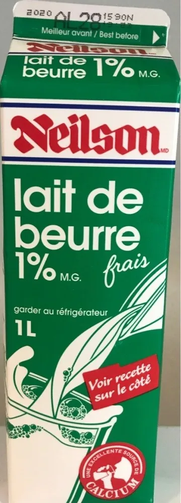 Neilson lait de beurre