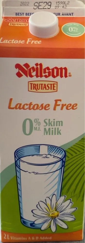 Lactose free milk